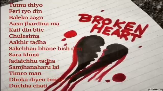 Heart broken songs collection, old Nepali pop songs . смотреть онлайн
