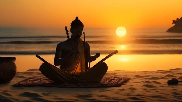 AI Generated Music | Tranquil Harmony: Soothing Harp, Flute, and Singing Bowl Instrumentals смотреть онлайн