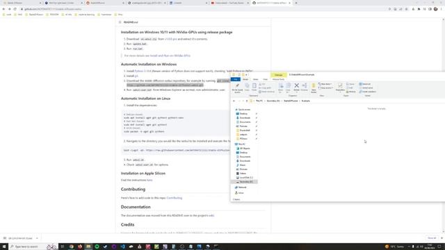 Installing Automatic1111 for local Stable Diffusion смотреть онлайн
