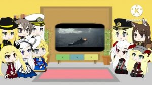 gacha azur lane reacto Bismarck. A musical tribute from Sabaton and World of Warships ww2 4 end