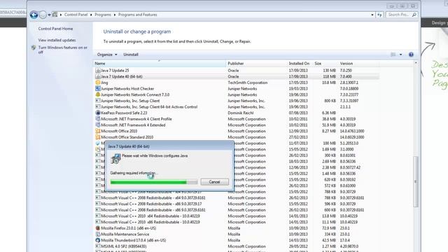 Uninstall JRE 1.7.0.40 from your PC or Laptop смотреть онлайн