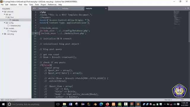 POST & READ - REST SERVER (API) DENGAN BAHASA PHP смотреть онлайн