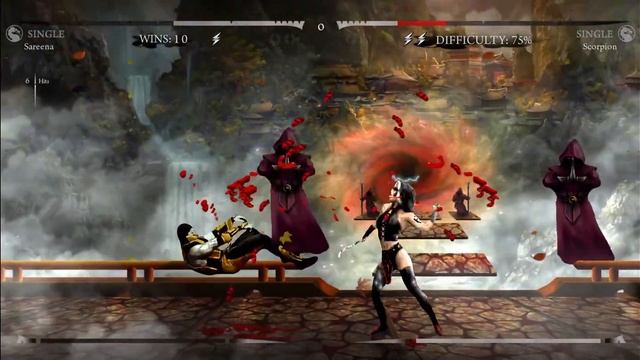 Mugen Mortal Kombat Defenders of the Earth - Sareena Champion Tower - Deathless Playthrough смотреть онлайн