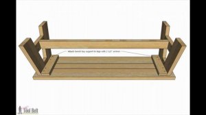 Стол-скамейка (трансформер) своими руками. 1-й мастер-класс