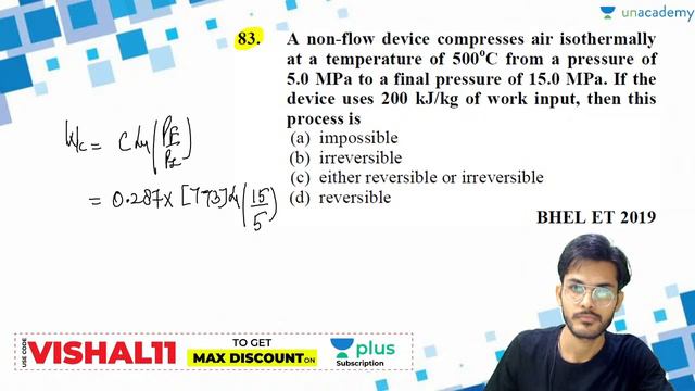 HAL/HPCL/UPRVUNL/UKRVUNL/RVUNL/SSC | 3 HOURS MARATHON SESSION | THERMODYNAMICS | BY VISHAL SHARMA смотреть онлайн