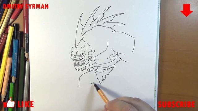 How to draw Mutant Foot Soldier, TMNT, Как нарисовать Мутанта смотреть онлайн