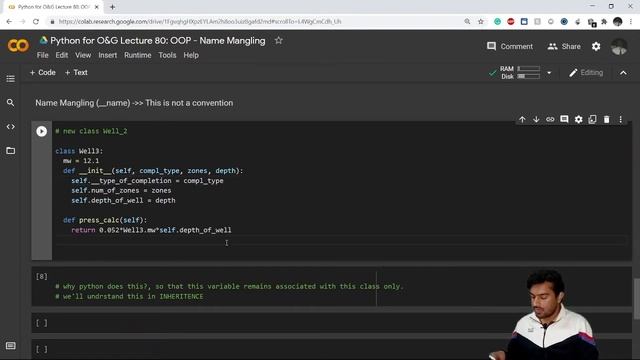 Lecture 80 - Name Mangling | #Python for Oil and Gas смотреть онлайн