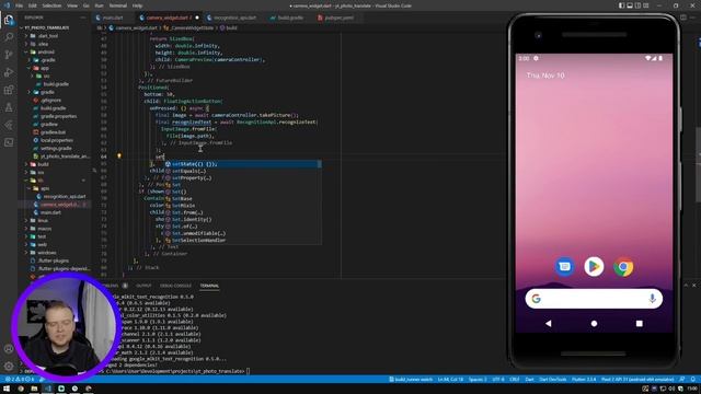 Text Recognition & Translate from Image using Google ML Kit in Flutter смотреть онлайн