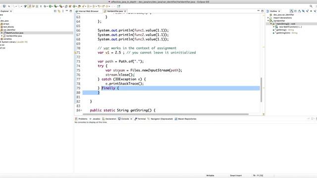 Daily Dose of Java -- Part 27: Restrictions on "var" type identifier смотреть онлайн