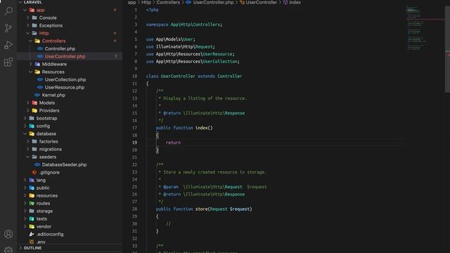 Laravel 9 Eloquent API Resources смотреть онлайн