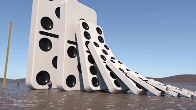 Domino Effect - The largest domino simulation V2 смотреть онлайн