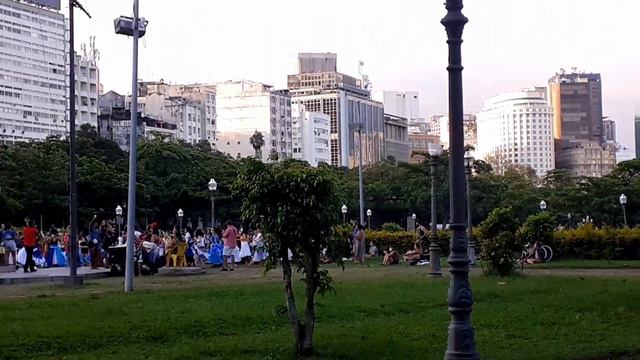 Carnaval in the Streets of Flamengo Park, Rio de Janeiro, Brazil смотреть онлайн