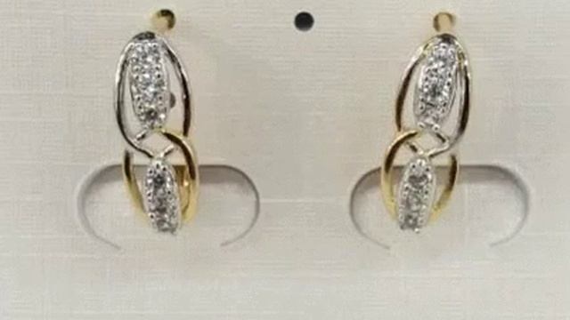 Ювелирная позолоченная бижутерия оптом, серьги. смотреть онлайн