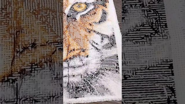 Изнанка тигра от Lanarte поближе ? #вышивка #вышивкакрестиком #рукоделие #лизушиныкрестики #cross смотреть онлайн