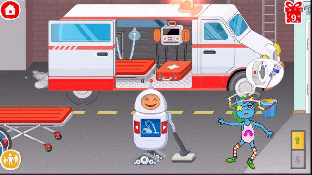 Pepi Hospital. Играем в Pepi Hospital. Госпиталь Пепи