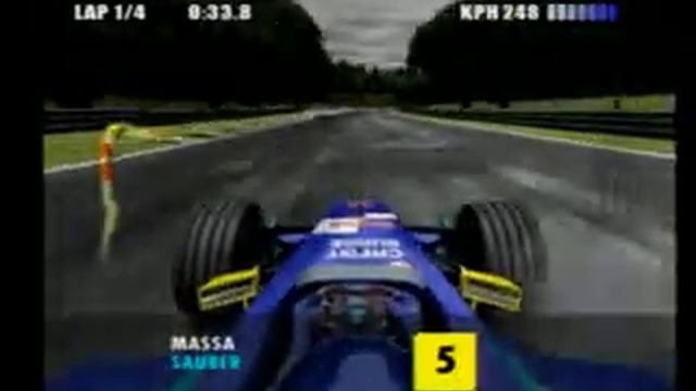 F1 2002 PS2 Monza смотреть онлайн