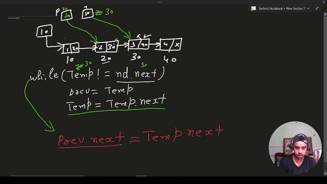 #10:- Delete a Node after a Given Node in Python | Data Structures in Hindi смотреть онлайн