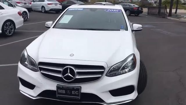 2016 Mercedes-Benz E-Class El Cajon, CA P2366