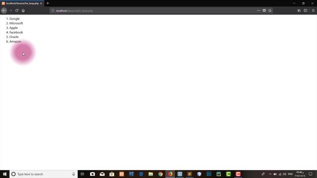 تطبيق علي php باستخدام loop عن طريق for - foreach - while - do,while смотреть онлайн