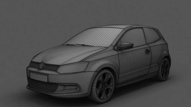 Volkswagen Polo GTI 3doors 2011 3D model from CGTrader.com смотреть онлайн
