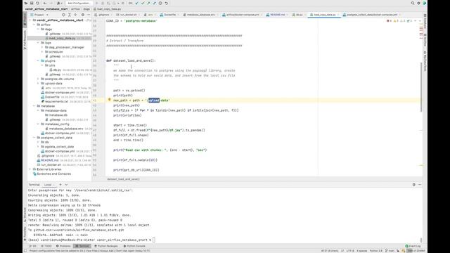 Как сделать платформу по анализу небольших данных. Готовая сборка AIRFLOW + POSTGRESQL + METABASE смотреть онлайн