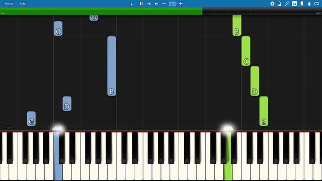 EASY piano tutorial "PURE SKY" from GENSHIN IMPACT, 2020, with free sheet music (pdf) смотреть онлайн