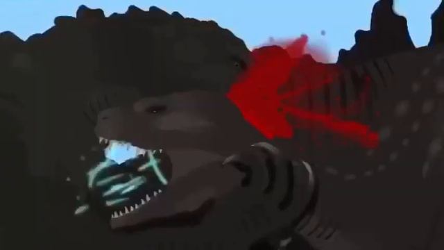 Legendary Godzilla vs Godzilla minus one sticknodes art смотреть онлайн
