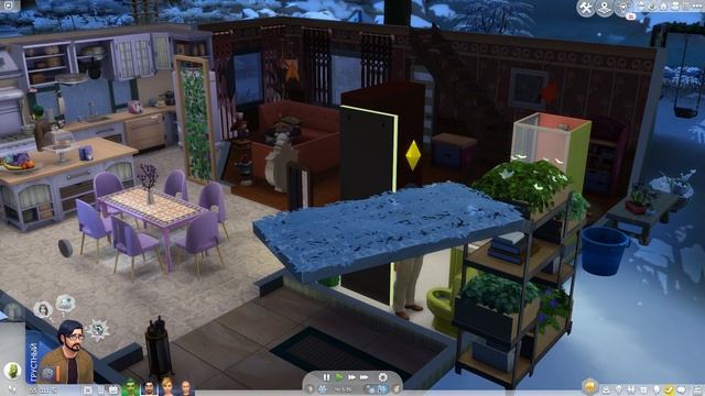 Бой подушками и шалость с громкоговорителем в школе - Sims 4 Старшая школа #12 смотреть онлайн