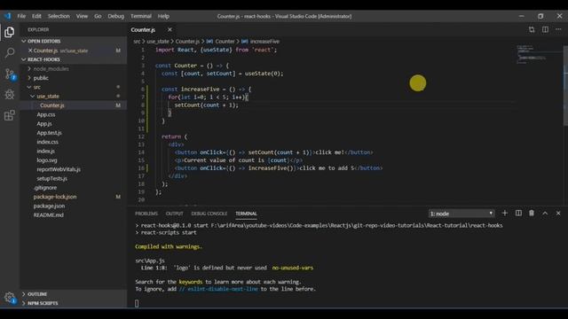 #2. useState with prevState | React Hooks | techs'n arif | tamil смотреть онлайн