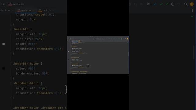 Dropdown menu #html #css #javascript #coding смотреть онлайн