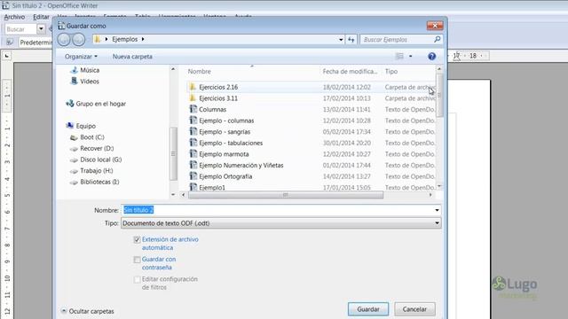 06 Trabajar con documentos en Apache OpenOffice смотреть онлайн