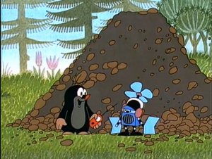 Крот и робот