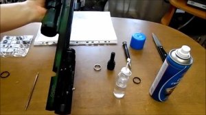 Замена резинок  на резервуаре винтовки ВЛ -12