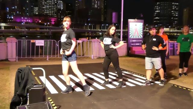 K-Pop in Public! 1 hour Random Play Dance Game Part 1 - Brisbane Festival Runway Busk смотреть онлайн
