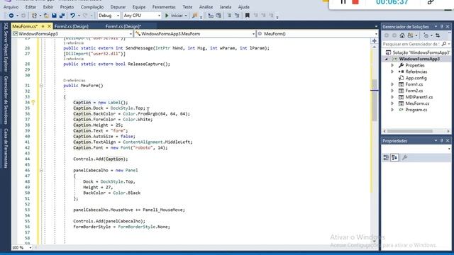 Form Design C# - style windows forms смотреть онлайн