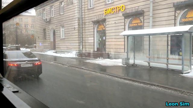 Трамвай №🟥27🟦 (Временная трасса). (К/ст «Река Оккервиль» - Ст. метро «Рыбацкое»). смотреть онлайн