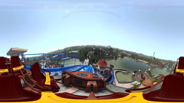 360° Video - Terra: Phase 3, NoLimits 2 Roller Coaster Simulation смотреть онлайн