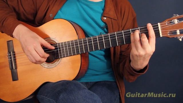 Как играть аккорд F Перебором 2 смотреть онлайн