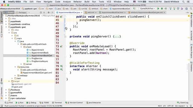 Java@PSU Summer 2016 Week 6, Part 1 смотреть онлайн