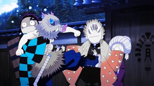 [ Клинок рассекающий демонов / Demon Slayer ] Иноске Хашибира / Зеницу Агацума - Don't stop ⛔ смотреть онлайн