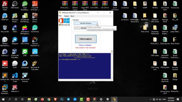 របៀបActivate Microsoft Office 2016, How to Activate Office in window 10, (Rean Chnai) смотреть онлайн