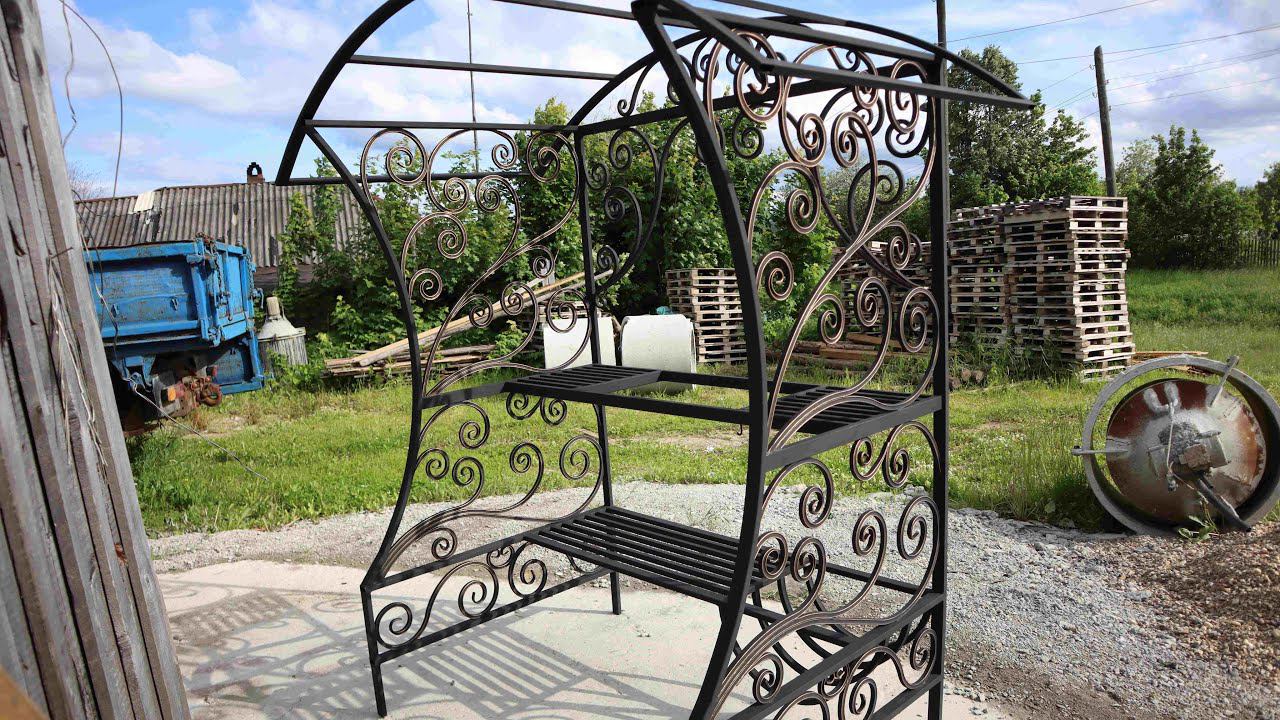 Беседка под мангал из профильной трубы смотреть онлайн