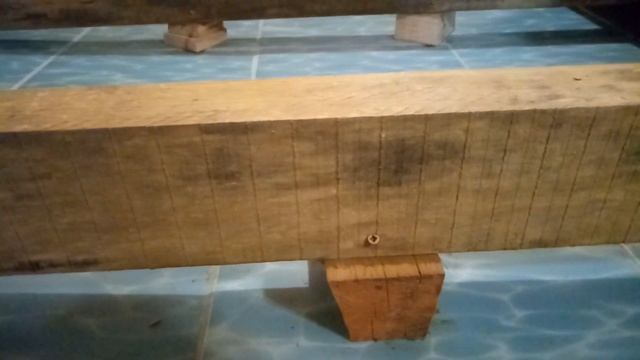 Простое устройство лаг на разуклонке в бане, мой проливной пол