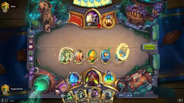 Hearthstone - Ranked - Serie Rojão o Magnífico | Parte 2 | The Boomsday Project | Taverna do Troll смотреть онлайн