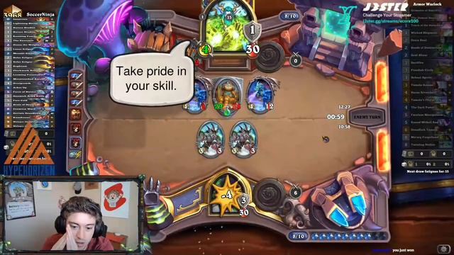 This SHOULDN'T Be Possible in Standard!!! - Armor Warlock - Hearthstone смотреть онлайн