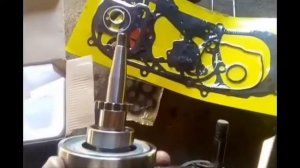 Замена коленвала на 4т скутере