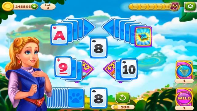 Enchanted Lands: Solitaire TriPeaks смотреть онлайн