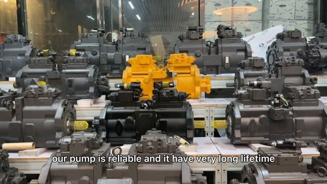 Excavator Hydraulic Pump Assembly Piston Pump Hing-end quality смотреть онлайн