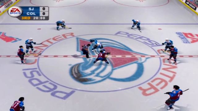 NHL 06 Gameplay Colorado Avalanche vs San Jose Sharks смотреть онлайн