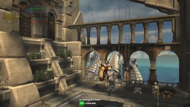 (PS2 Slim) God of War II №3 смотреть онлайн